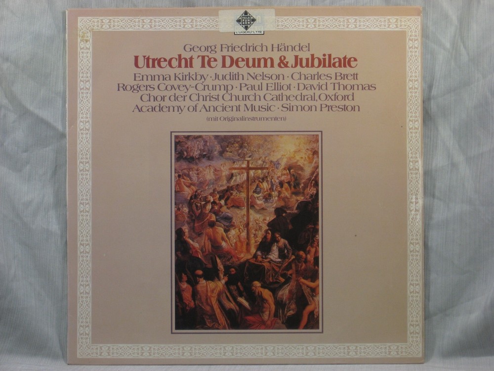 Handel - Utrecht Te Deum & Jubilante - Academy of Ancient Music - 6.42640 AW-image