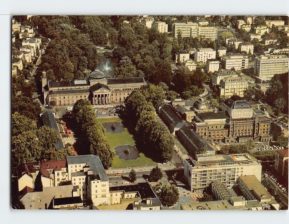 Postcard Kurhaus Wiesbaden Germany
