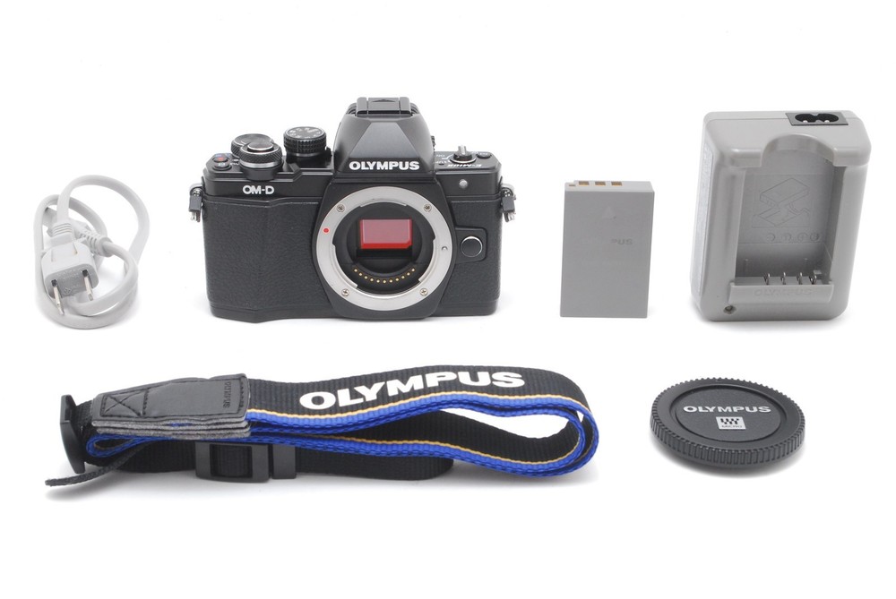 [NEAR MINTw/4450 Shots] Olympus OM-D E-M10 Mark II Mirrorless Camera Body Only