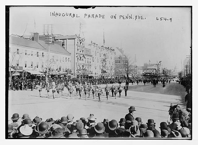 Photo:Inaugural parade on Pennsylvania Avenue,Washington,D.C.,spectators