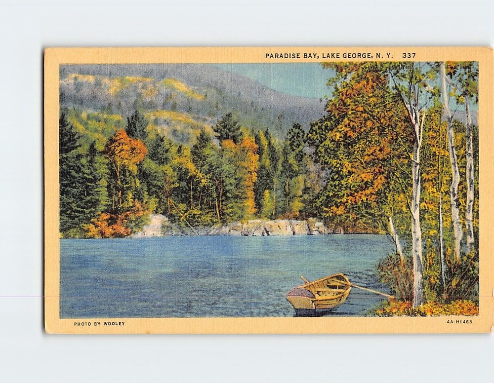 Postcard Paradise Bay Lake George NY