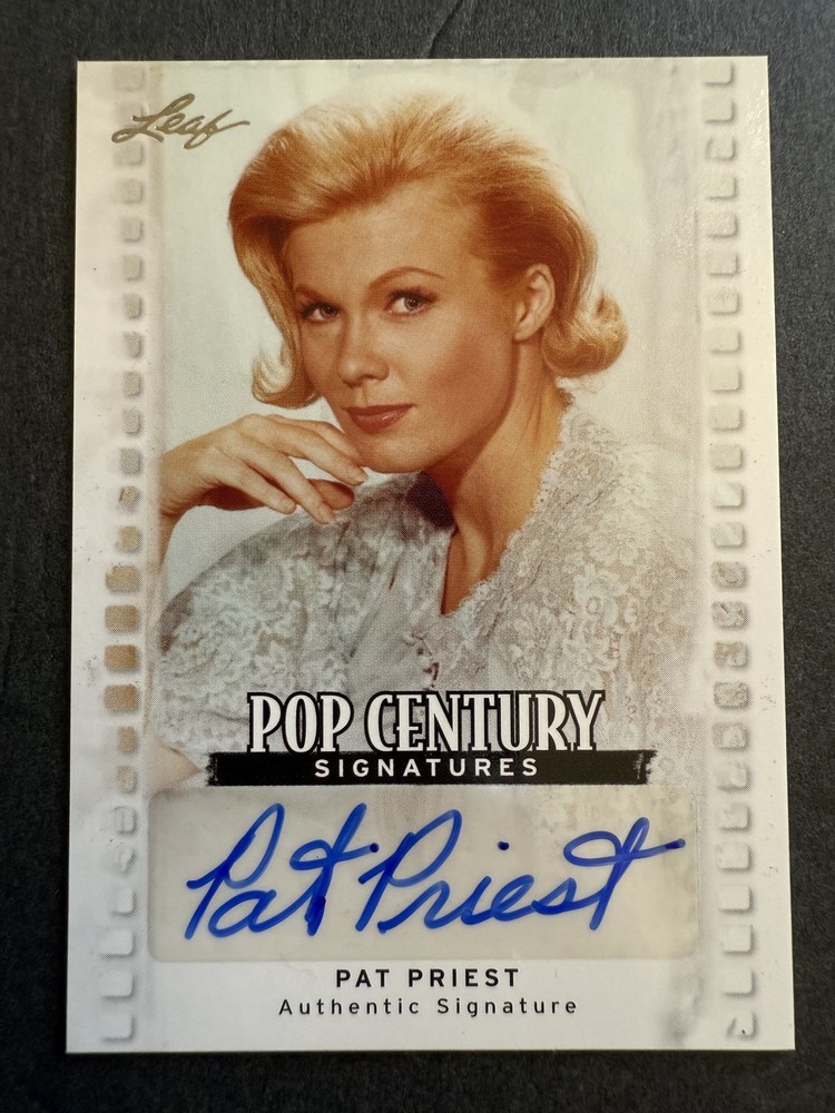 2011 Leaf Pop Century Signatures Pat Priest Auto #BA-PP1 The Munsters