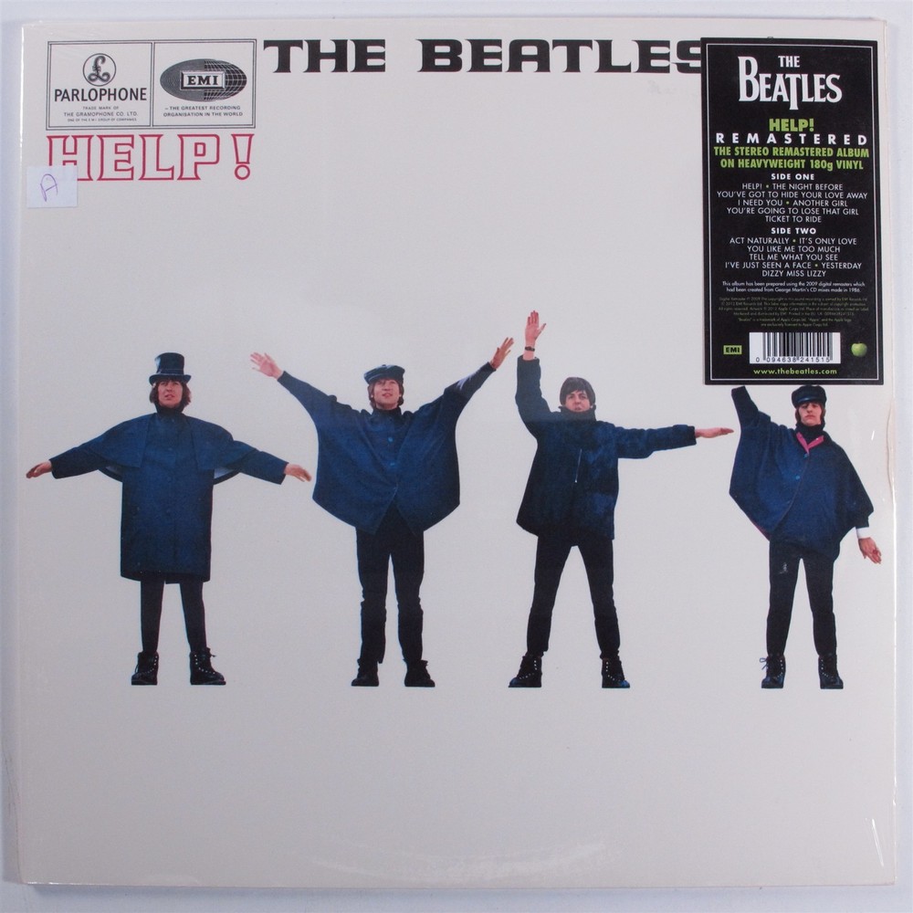BEATLES Help! OST PARLOPHONE LP 180g europe 2012 reissue SEALED d