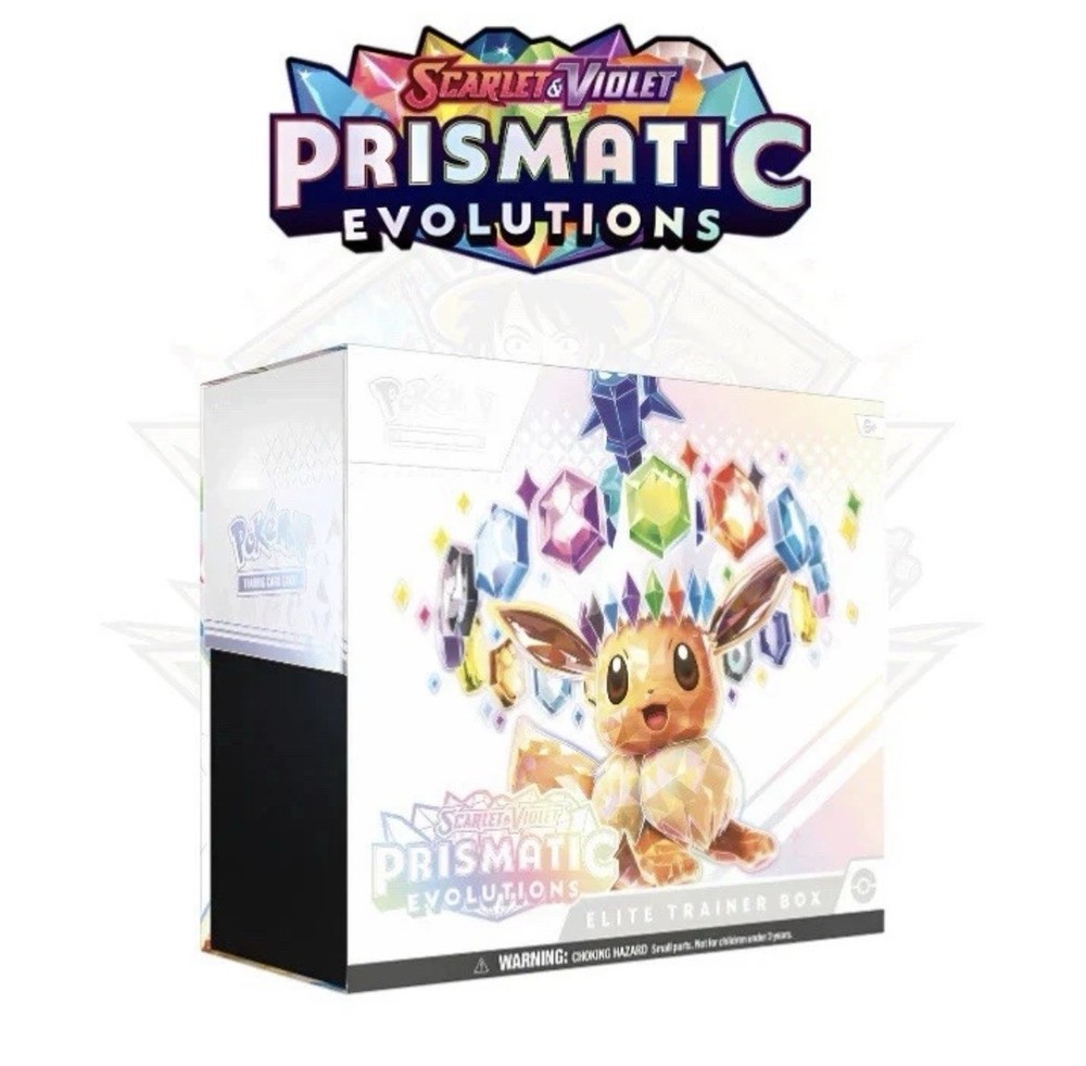 Pokemon TCG Scarlet Violet Prismatic Evolutions Elite Trainer Box ETB Sealed