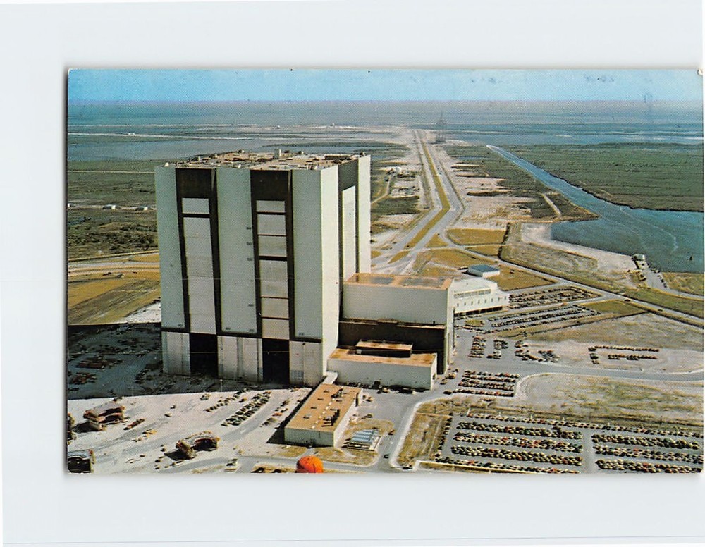 Postcard Vehicle Assembly Building NASA Kennedy Space Center Florida USA