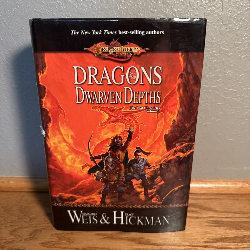 Dragonlance LOST CHRONICLES Weis & Hickman DRAGONS DWARVEN DEPTHS HC 1ST/1ST