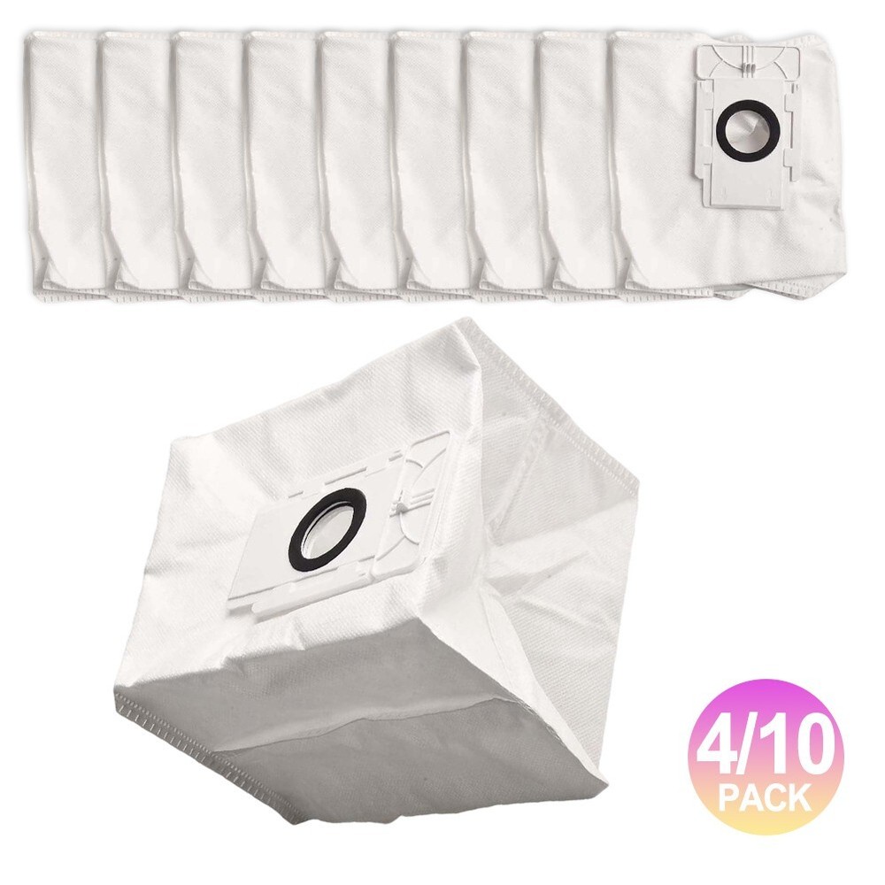 4 Dust Bags Compatible With Loeffen LFRC5000 Robot Vacuum