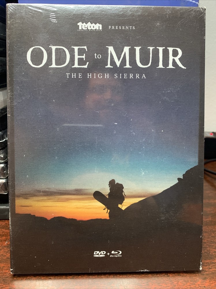 Ode to Muir - The High Sierra (DVD + Blu-Ray, 2018) New & Sealed