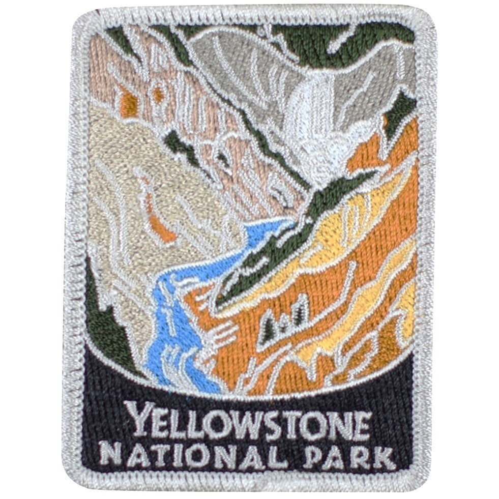 Yellowstone National Park Patch - Wyoming, Old Faithful Badge 3