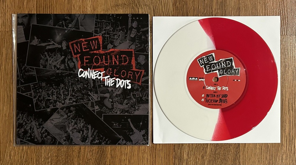 New Found Glory Connect the Dots 7” vinyl EP record Rare Out of Print