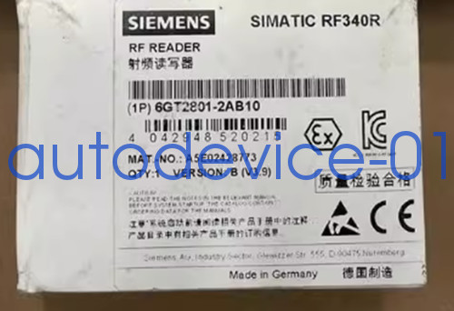 NEW SIEMENS 6GT2801-2AB10 SIMATIC RF300 READER DHL/FedEx
