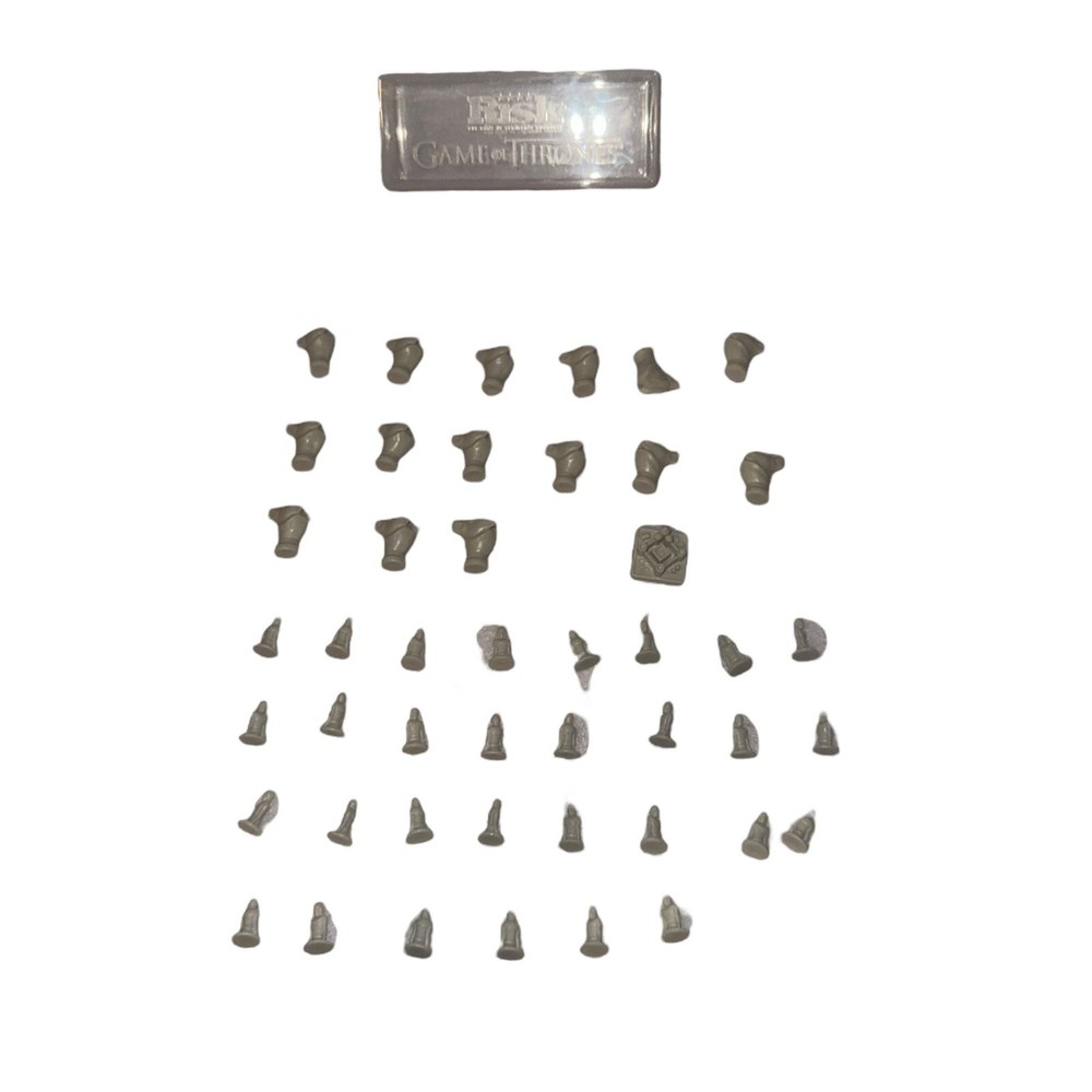 New Open Hasbro Risk Game of Thrones Board Game Stark Army Pieces Parts