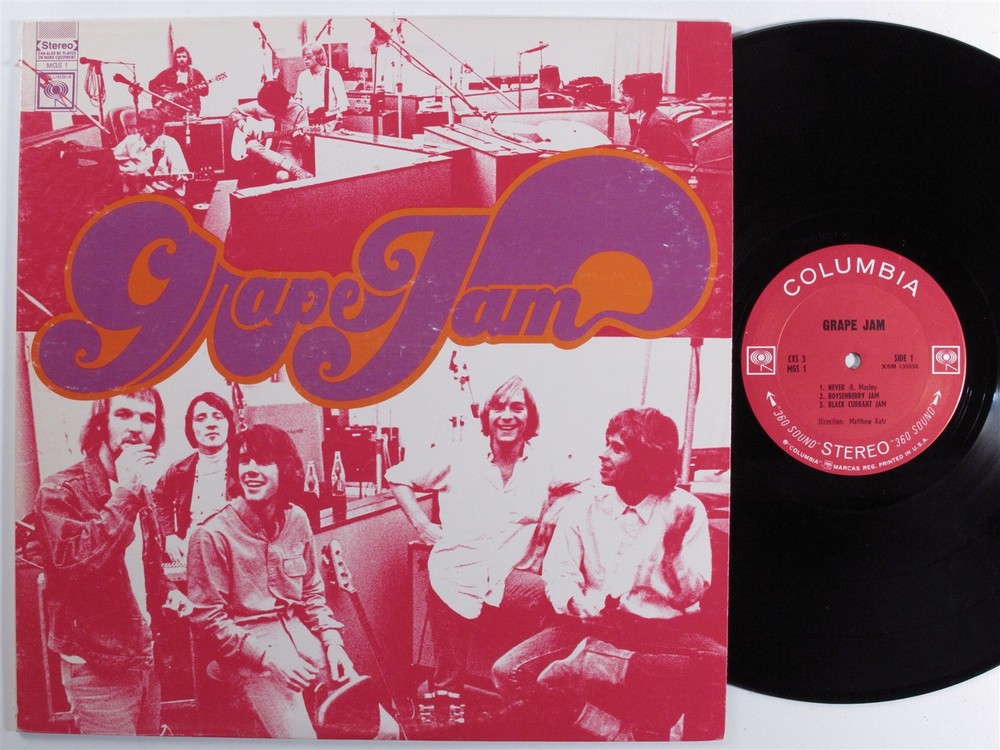 MOBY GRAPE Grape Jam COLUMBIA LP VG+ 2-eye d