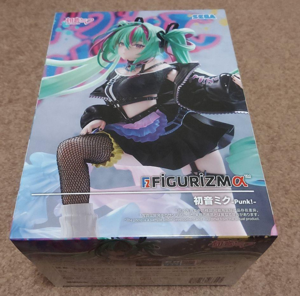 Hatsune Miku Series FIGURIZMα Hatsune Miku Punk Figure SEGA Anime