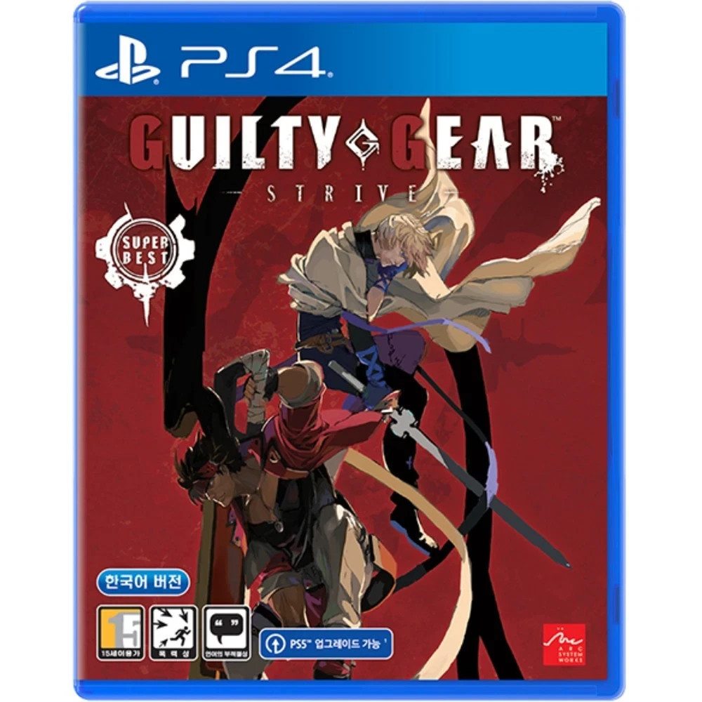 NEW PS4 Guilty Gear Strive Super Best Standard Edition Korean English Japanese