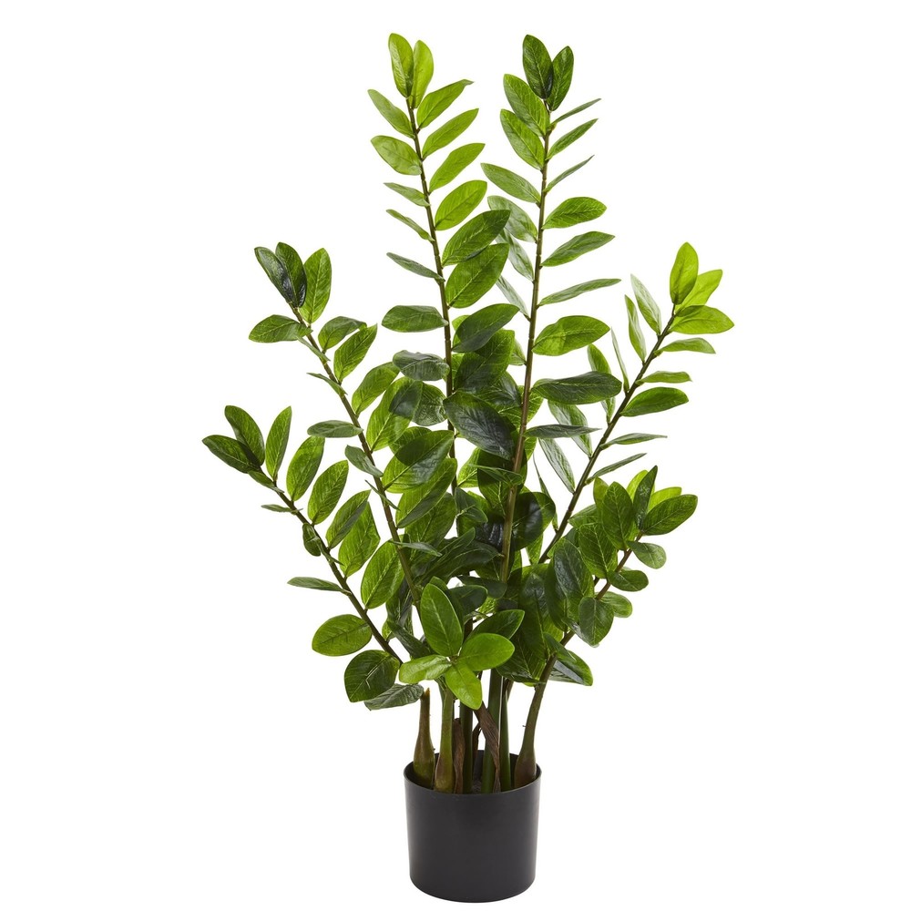 3ft Tall Realistic Zamioculcas ZZ Artificial Plant for Home Decor