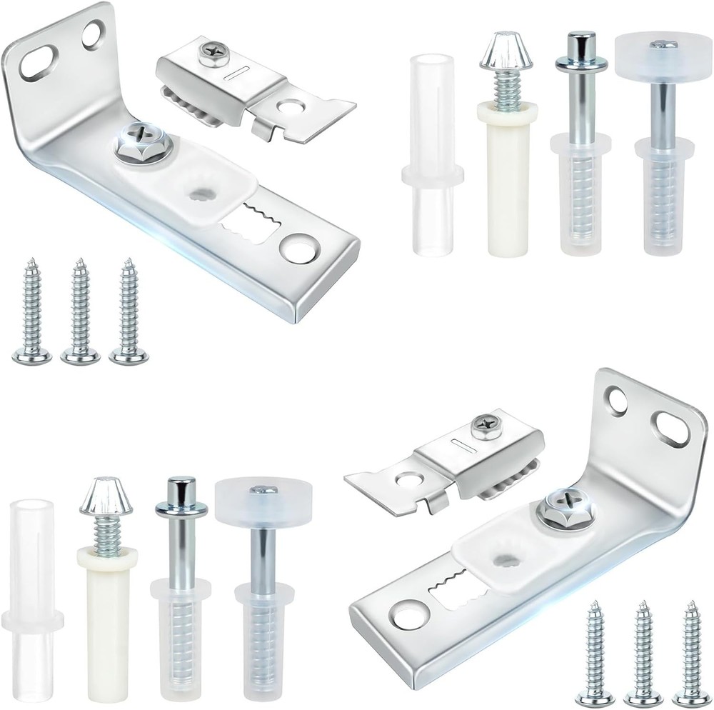 2 Pack Bifold Door Repair Kit for Sliding Closet Door Hardware Replacement