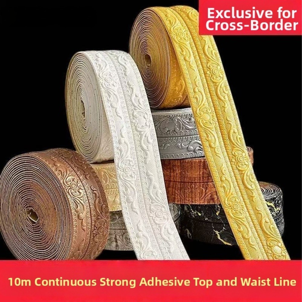Protective Wall Corner Strip with Anti Collision and Decorative Features