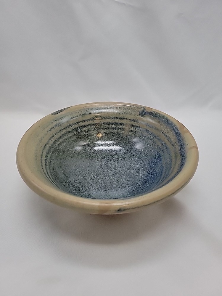 Vintage Studio Art Pottery Ceramic Bowl Handmade Glazed Stoneware Joe Chomyn