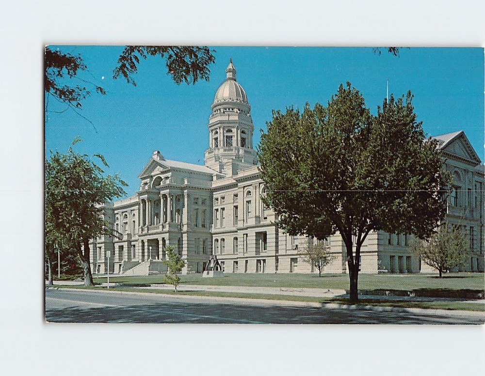 Postcard State Capitol Cheyenne Wyoming USA