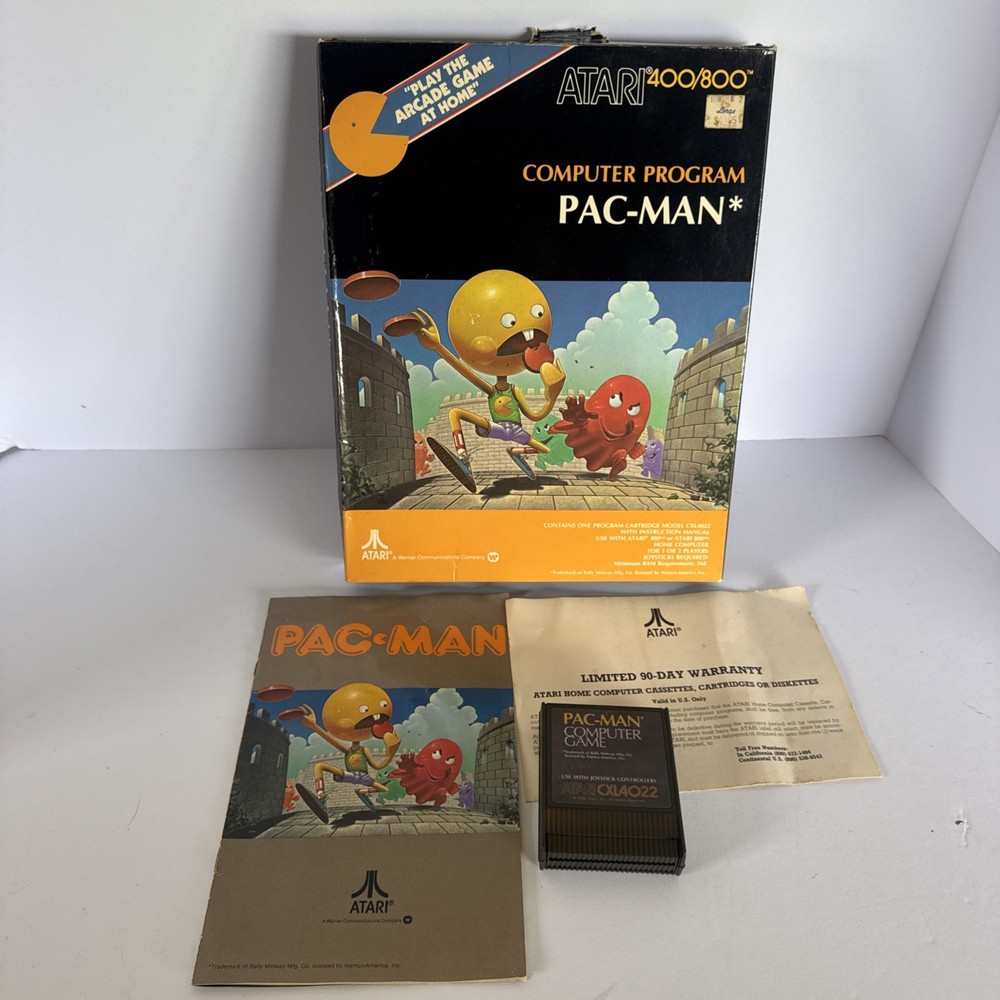 Atari 400/800 Pacman complete