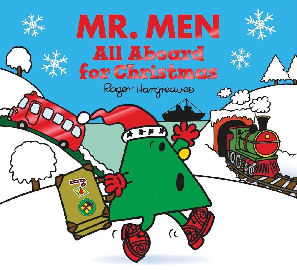 Mr. Men All Aboard for Christmas by Adam Hargreaves Paperback Book