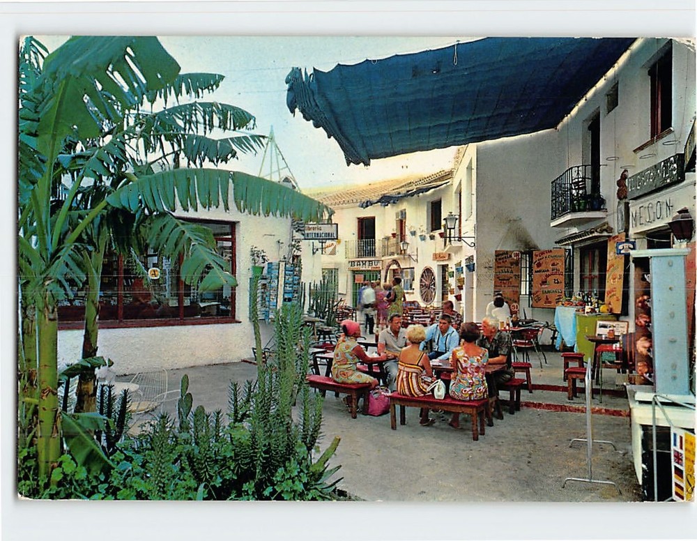 Postcard Barrior Andaluz La Nogalera Costa Del Sol Torremolinos Spain