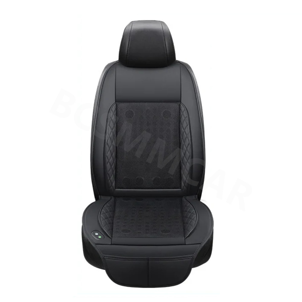 Car Seat Cushion Cover Cooling Fan Ventilation Pad Summer Chair Cooler Mat 12V