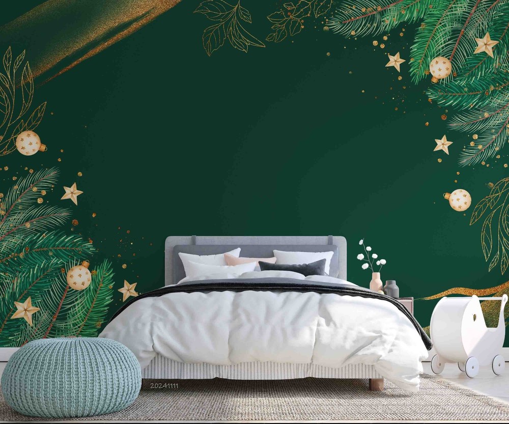 3D Christmas Illustration Wall Murals Wallpaper Murals Wall Sticker 33