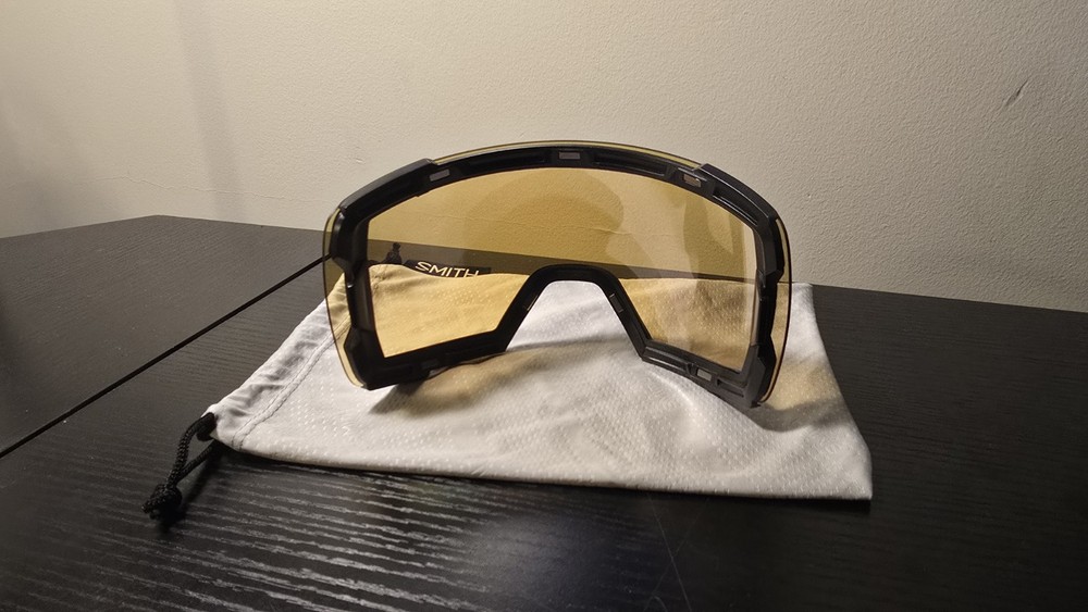 Smith I/O Mag XL ChromaPop Storm Yellow Flash Replacement Lens for Enhanced Clarity and Contrast