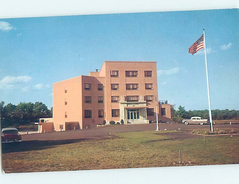Unused Pre-1980 OLD CARS AT HOSPITAL Biddeford Maine ME d5434@