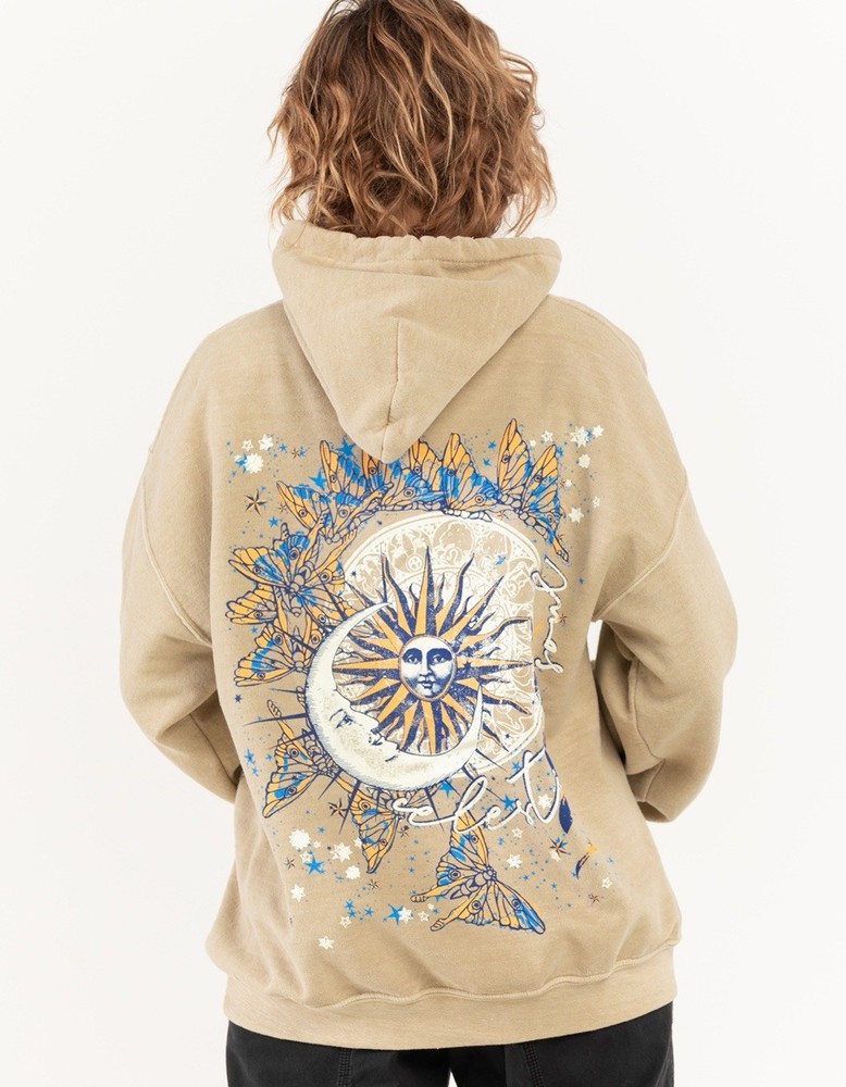 Y2K Vintage Celestial Sun Moon Urban Outfitters Women’s Hoodie Sweatshirt S/M