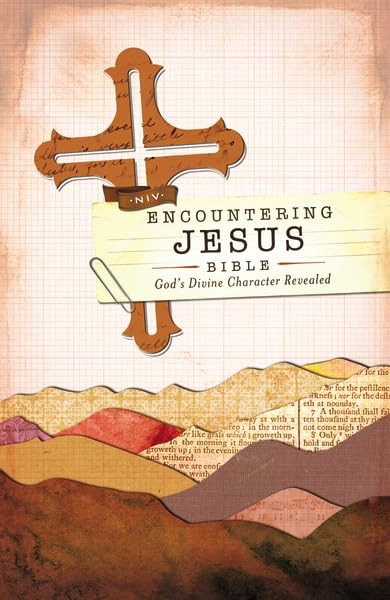 NIV, Encountering Jesus Bible, Hardcover (Encounter Bible Series): Jesus Rev...