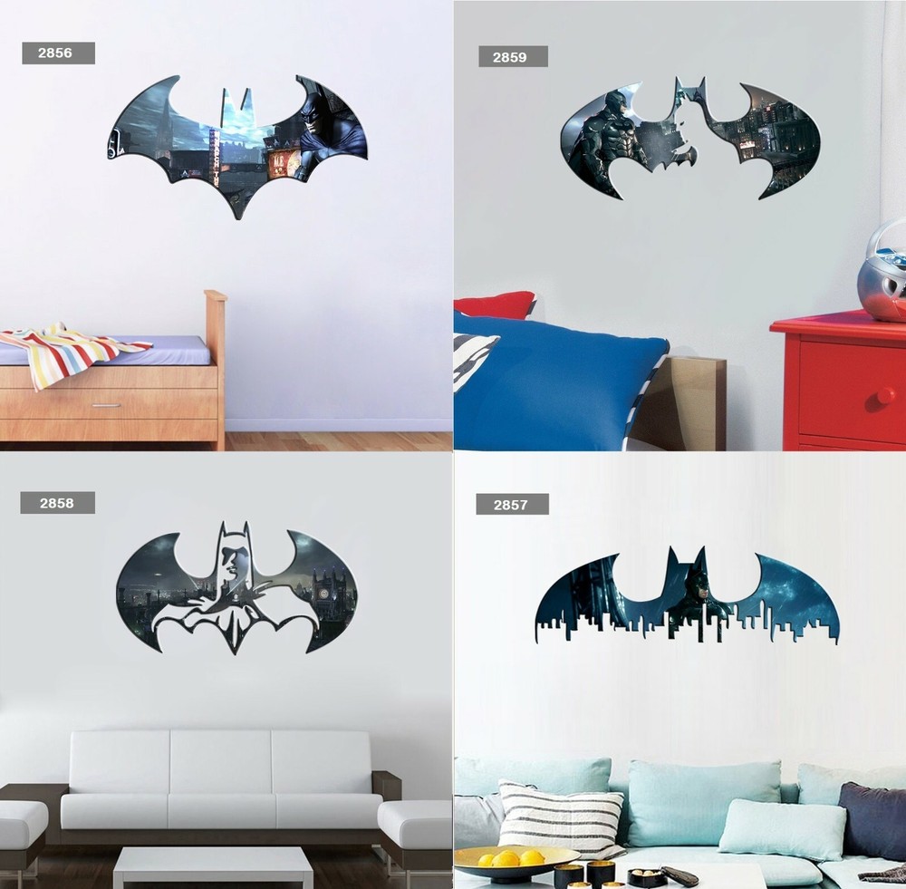 Batman Gotham Signal 3D Vinyl Wall Sticker Decorative Mural Art