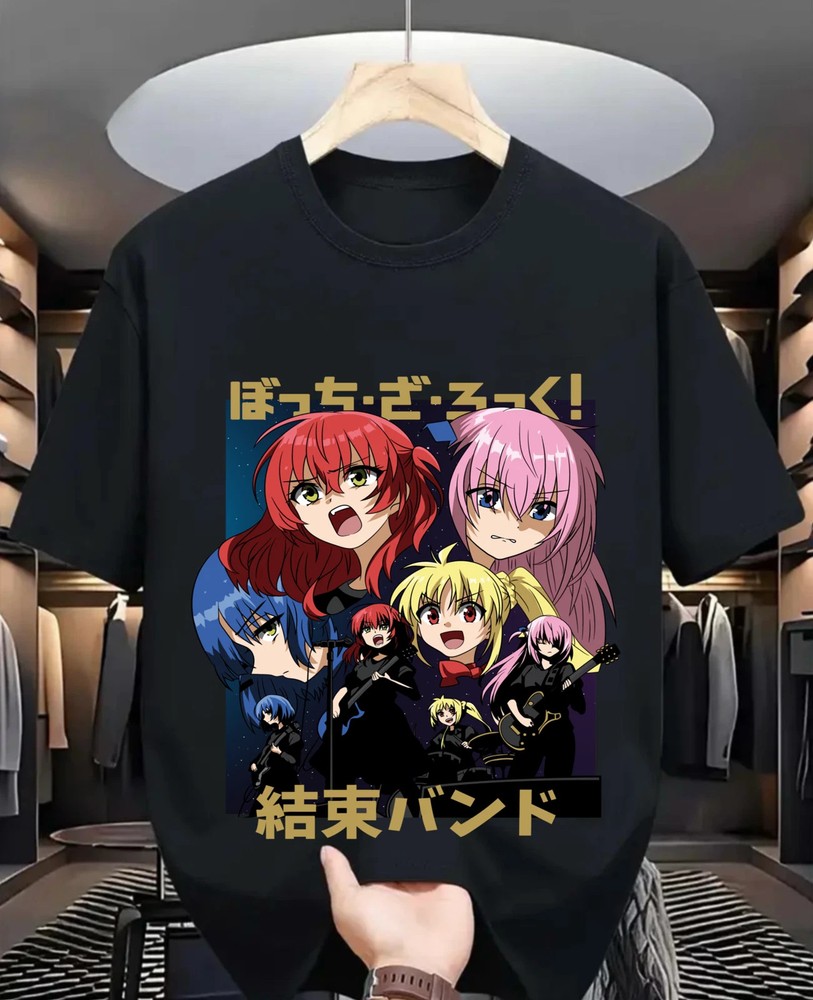 Anime Hitori Gotou Bocchi The Rock T-Shirt Size S-5XL, Gift For Friends