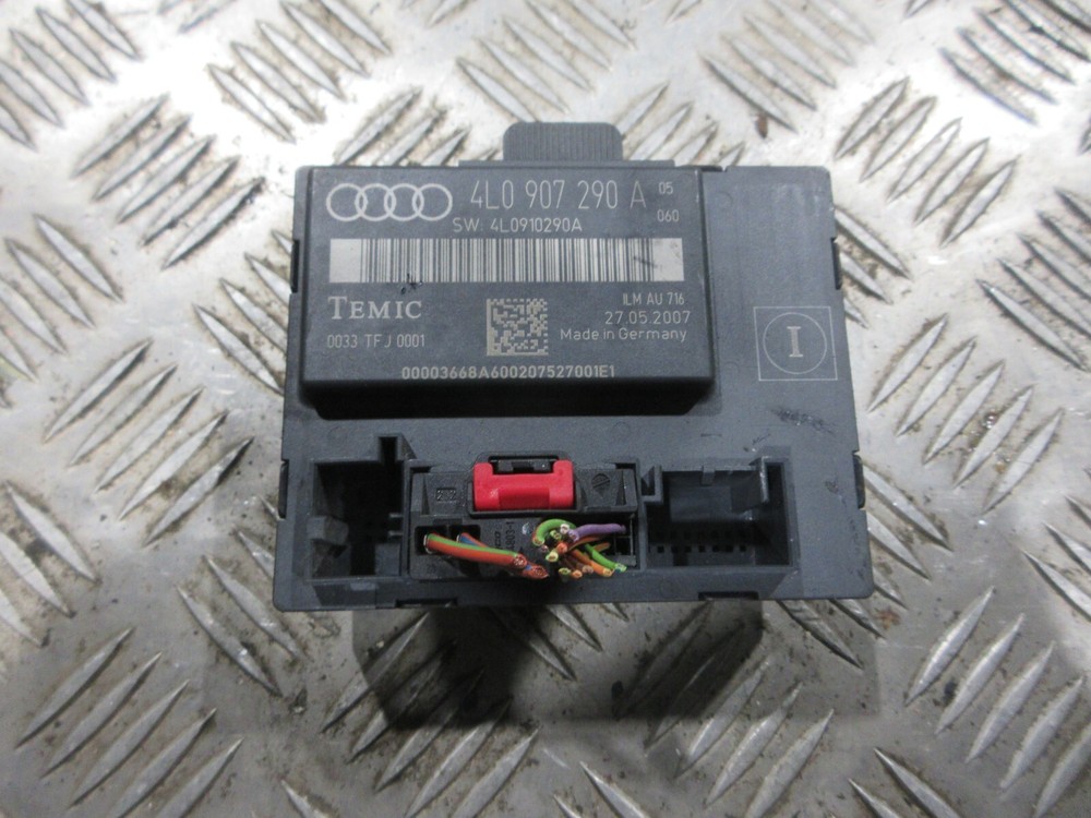 2007 AUDI Q7 S Line 5DR Quattro 4L MK1 DRIVERS FRONT DOOR MODULE 4L0907290A