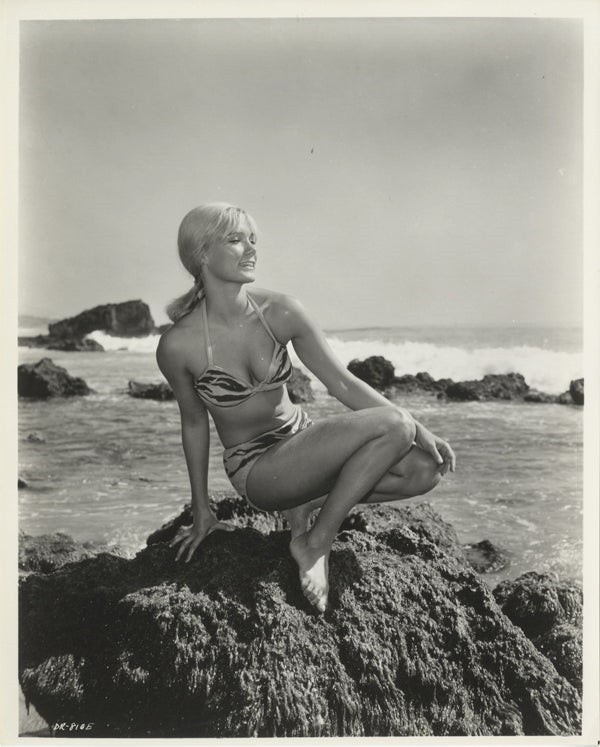 Yvette Mimieux bikini pin up Original 8x10 Photo Dr Kildare Publicity Portrait