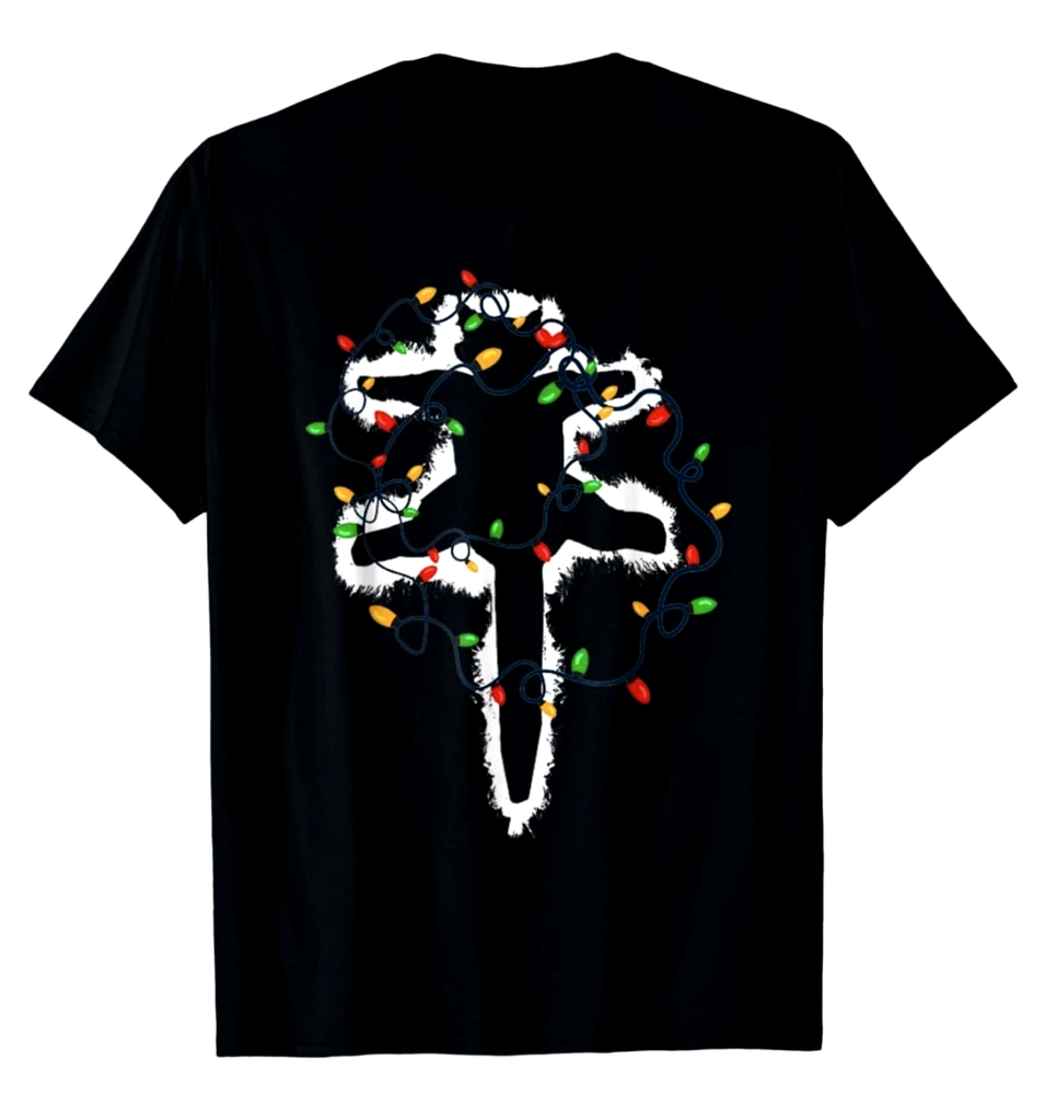 Griswalds Family Christmas Cat 9 Lives T Shirt XL Short Sleeve Black Unisex