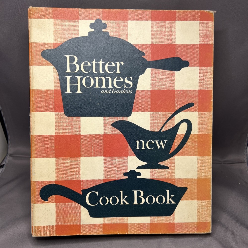 Vintage Better Homes Gardens New Cook Book 5 Ring Binder Hardcover