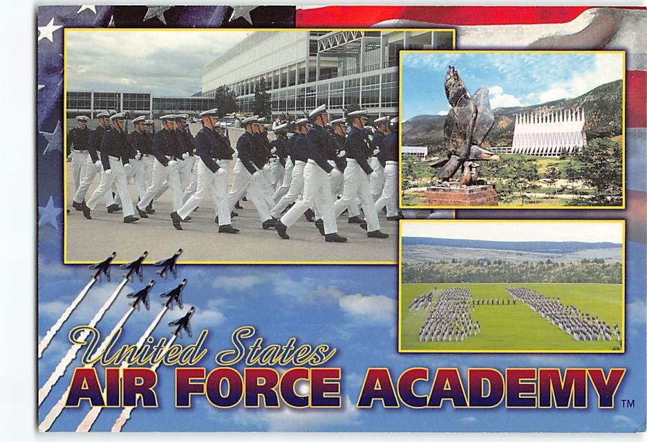 Postcard United States Air Force Academy Colorado USA