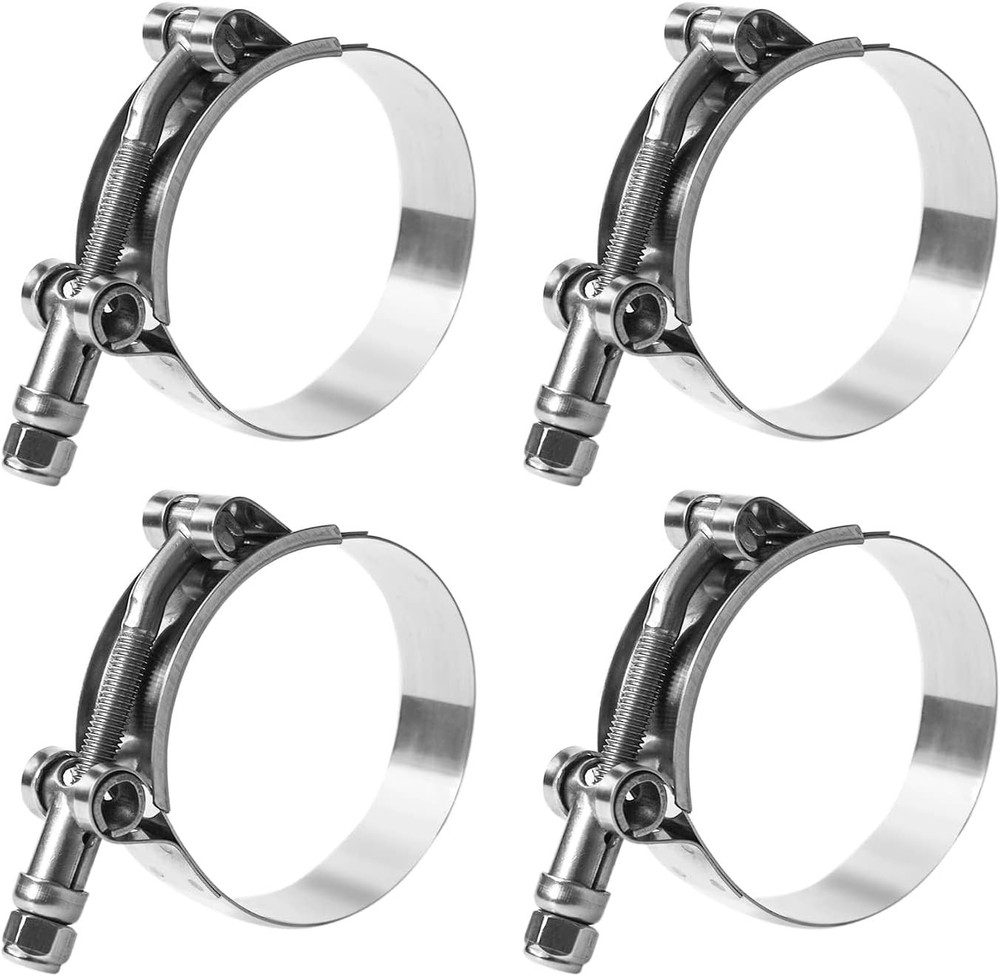 T Bolt Hose Clamp 1 3/4 Inch, MinerGuy Stainless Steel Working Range 51mm - 57mm