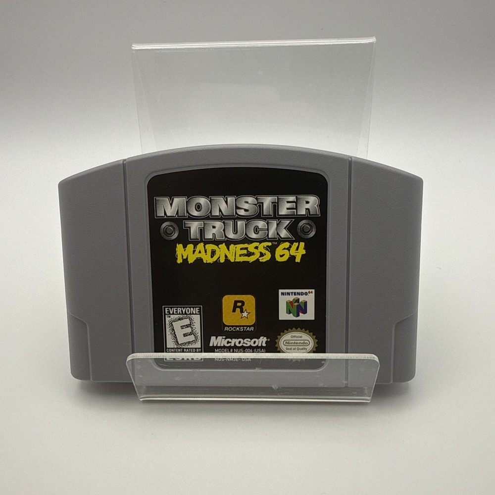 Monster Truck Madness 64 Cartridge Only Tested Works Great - Free Shipping