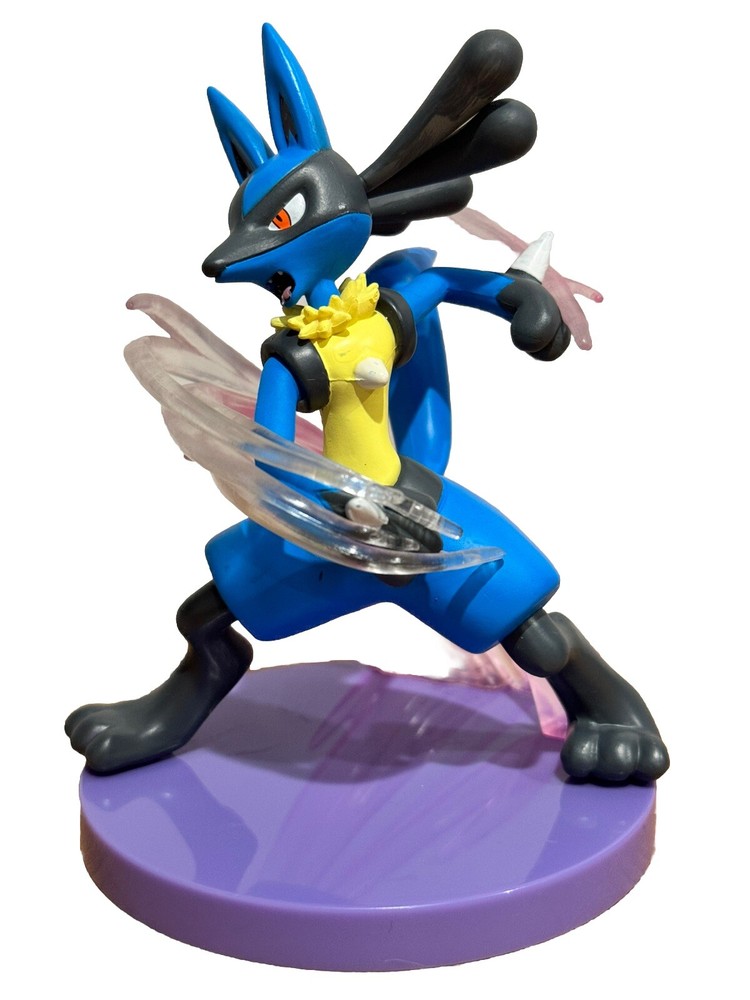 5.25” Pokemon Figure Lucario Statue Model Toy Action Figure Collectible