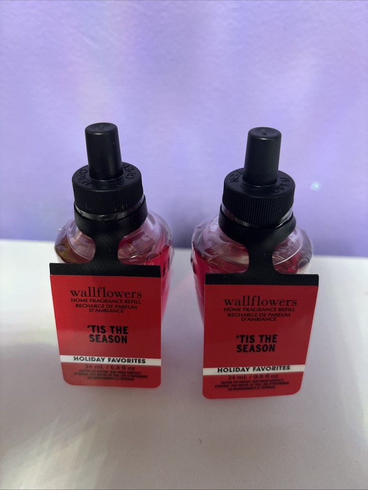 Bath & Body Works Tis The Season 2-Pack Wallflower Refill Holiday Scent