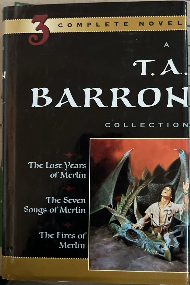 Complete Set Series  - Lot of 3 Merlin books by T.A. Barron HARDCOVER Lost Years