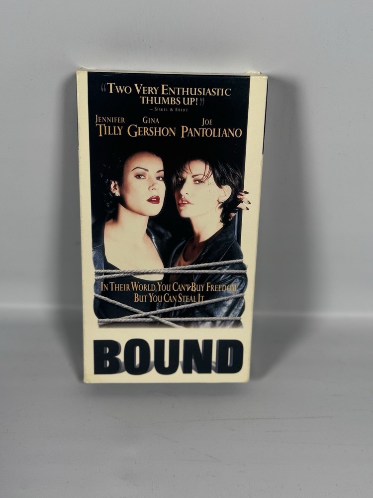 Bound VHS, 1997 Jennifer Tilly Gina Gershon
