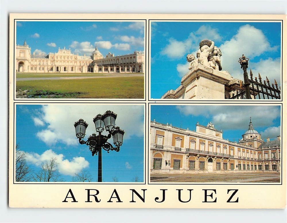 Postcard Royal Palace Aranjuez Spain