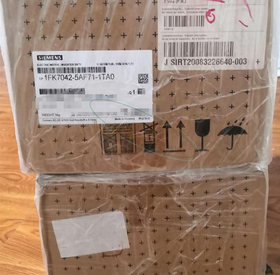One New Siemens Servo Motor 1Fk7042-5Af71-1Ta0