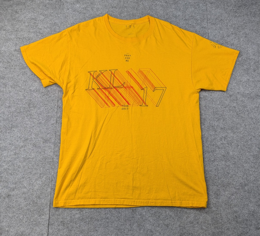 Kendrick Lamar Damn Tour Shirt Mens Large 2017 Merch Top Dawg Concert Music