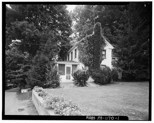 Samuel Michael House, River Road (Middle Smithfield Township), Shawnee on